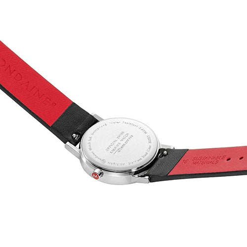 MONDAINE A658.30323.11SBBV Watch - Classic 30mm MONDAINE Swiss Quartz Watch with Genuine Leather Strap (Image 4)