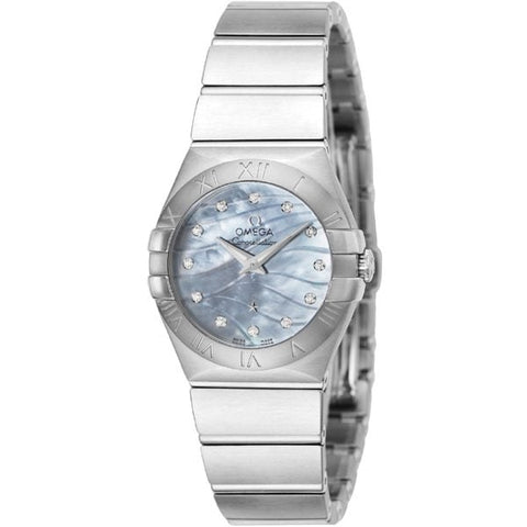 OMEGA 123.10.27.60.57.001 OMEGA Constellation 5-Year Warranty Blue Dial Watch [Parallel Import]
