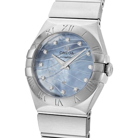 OMEGA 123.10.27.60.57.001 OMEGA Constellation 5-Year Warranty Blue Dial Watch [Parallel Import]