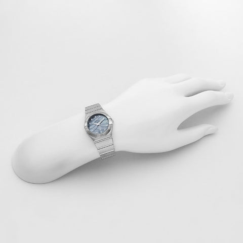 OMEGA 123.10.27.60.57.001 OMEGA Constellation 5-Year Warranty Blue Dial Watch [Parallel Import]