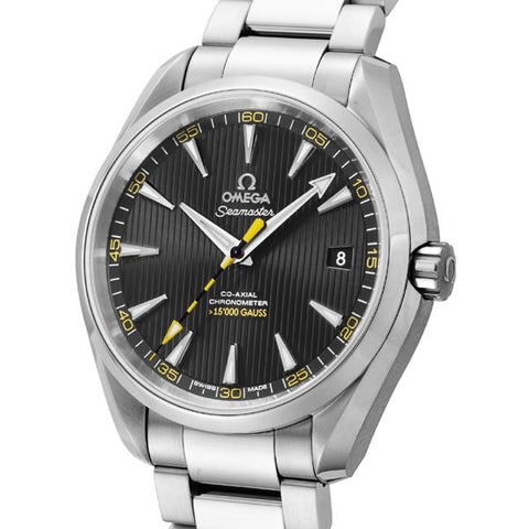 OMEGA 231.10.42.21.01.002 Seamaster AQUA TERRA 150M Men's Metal Bracelet with 5 Year Warranty and Timeless Elegance