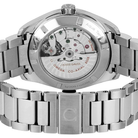 OMEGA 231.10.42.21.01.002 Seamaster AQUA TERRA 150M Men's Metal Bracelet with 5 Year Warranty and Timeless Elegance