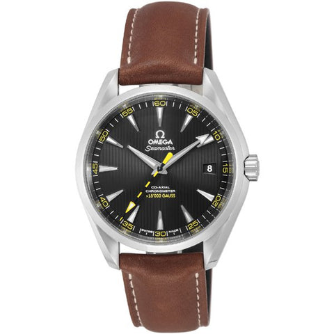 OMEGA 231.12.42.21.01.001 OMEGA Seamaster Aqua Terra 5-Year Warranty Black Dial - Luxury Swiss Watch for Men