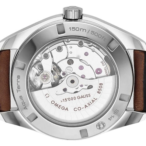 OMEGA 231.12.42.21.01.001 OMEGA Seamaster Aqua Terra 5-Year Warranty Black Dial - Luxury Swiss Watch for Men