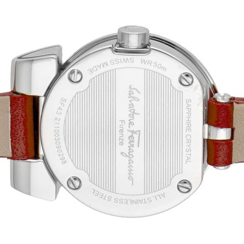 FERRAGAMO SF4302121 Watch - Women's Leather Belt with 2 Year Warranty, Elegant Design, Durable Quality for Everyday Style (Im