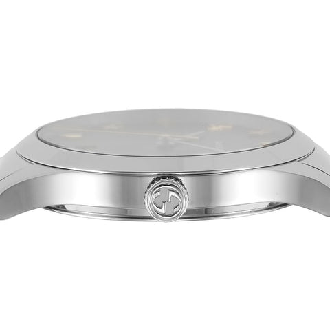 GUCCI YA1264029A Men's Metal Belt with Durable Design, Stylish Finish and 2 Year Warranty for Effortless Elegance