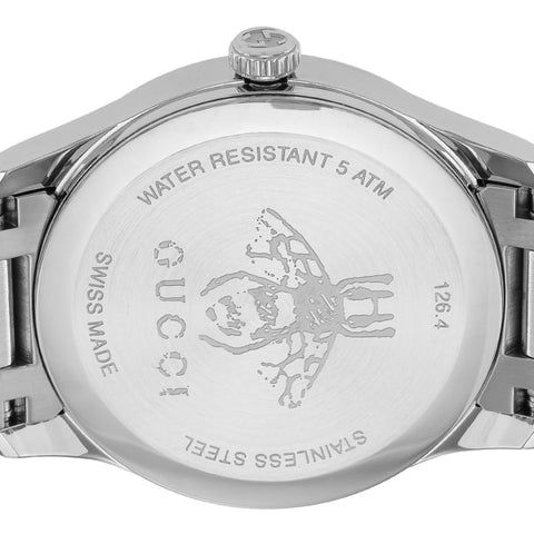 GUCCI YA1264029A Men's Metal Belt with Durable Design, Stylish Finish and 2 Year Warranty for Effortless Elegance