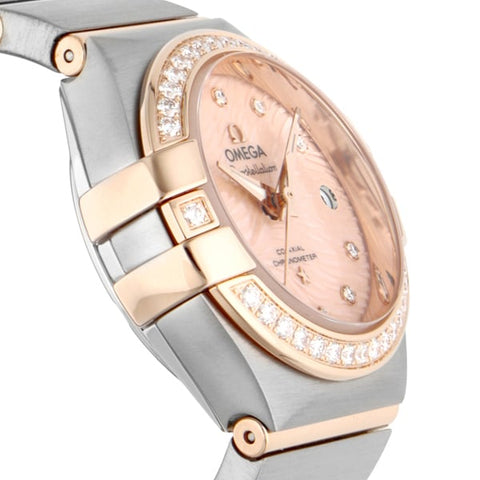 OMEGA 123.25.27.20.57.004 OMEGA Constellation 5-Year Warranty Pink Watch - Luxury Swiss Timepiece