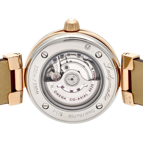OMEGA 425.27.34.20.63.001 OMEGA De Ville Ladymatic 5-Year Warranty Brown - Luxury Swiss Watch for Women