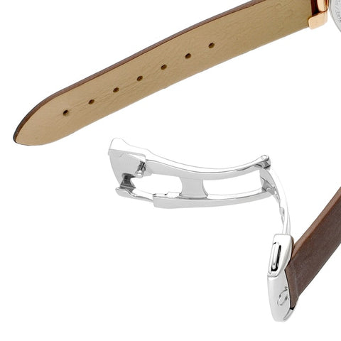 OMEGA 425.27.34.20.63.001 OMEGA De Ville Ladymatic 5-Year Warranty Brown - Luxury Swiss Watch for Women