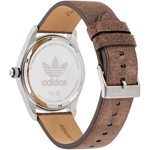 adidas AOSY22527 Watch - Unisex Eco Leather Belt Stylish Durable Adjustable Fit for Everyday Wear and Sustainable Fashion (Im