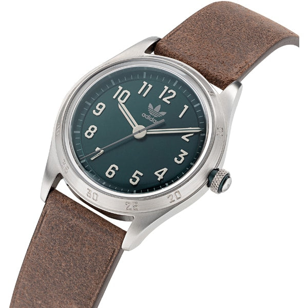 adidas AOSY22527 Watch - Unisex Eco Leather Belt Stylish Durable Adjustable Fit for Everyday Wear and Sustainable Fashion (Im