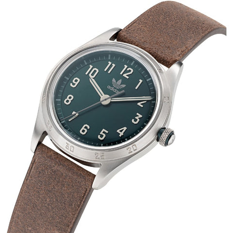 adidas AOSY22527 Watch - Unisex Eco Leather Belt Stylish Durable Adjustable Fit for Everyday Wear and Sustainable Fashion (Im