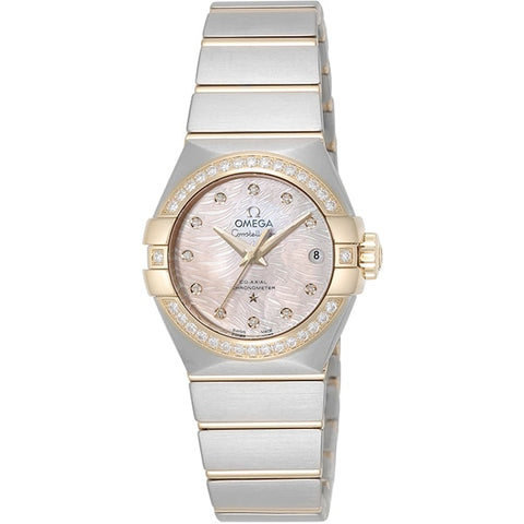 OMEGA 123.25.27.20.57.005 OMEGA Constellation Plume 5-Year Warranty Pink Watch [Parallel Import] - Luxury Swiss Timepiece