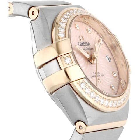 OMEGA 123.25.27.20.57.005 OMEGA Constellation Plume 5-Year Warranty Pink Watch [Parallel Import] - Luxury Swiss Timepiece