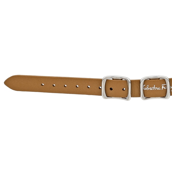 FERRAGAMO SFHT01222 Watch - Elegant Women's Watch with Leather Strap, 2 Year Warranty, Stylish Design for Any Occasion (Image