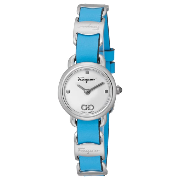 FERRAGAMO SFHT01322 Watch - Women's Watch with Leather Strap, Elegant Design, 2 Year Warranty, Perfect for Any Occasion