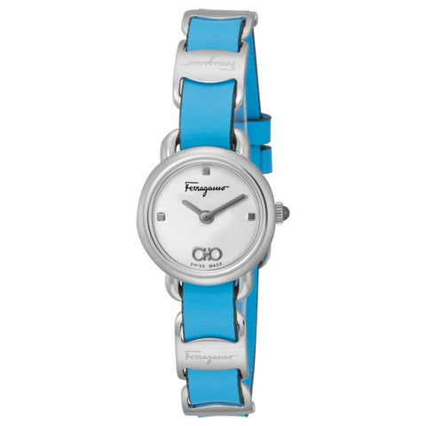 FERRAGAMO SFHT01322 Watch - Women's Watch with Leather Strap, Elegant Design, 2 Year Warranty, Perfect for Any Occasion