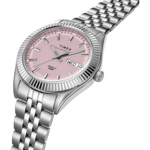 TIMEX TW2V66600 Waterbury Legacy Japan Limited Model 1-Year Warranty Pink [Genuine Product]