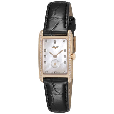 LONGINES L52559870 Longines Dolcevita 2-Year Warranty White L5.255.9.87.0 | Elegant Swiss Watch for Men | LONGINES