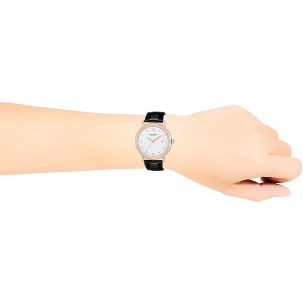 MONTBLANC 114336 Men's Luxury Watch with Alligator Strap Automatic