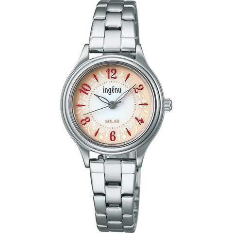 SEIKO AHJD435 Watch - Ladies Ingenious Solar Powered Metal Band Watch with Elegant Design and Water Resistance