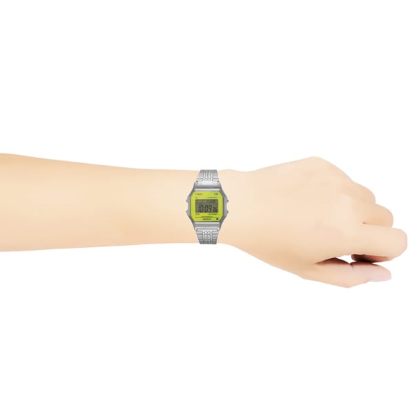 TIMEX TW2V19300 Watch - Classic Digital TIMEX 80 - 1-Year Warranty, Stylish Yellow Design, Genuine Product (Image 2)