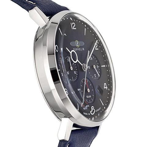 ZEPPELIN SEIKO 5 GP Black Dial Men's 37mm Automatic Movement Water Resistant Watch SNKL88K1 with 1 Year Warranty