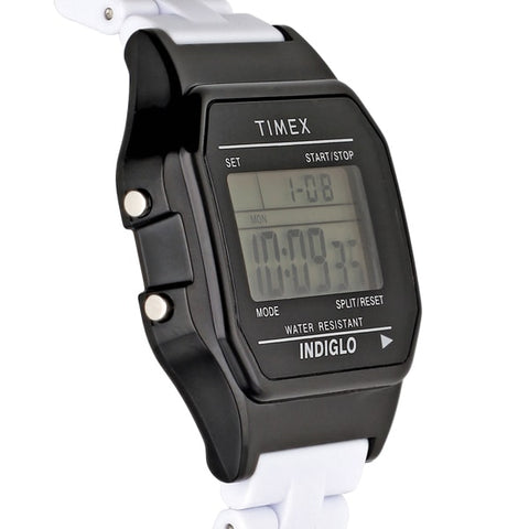 TIMEX TW2V200001 Timex Tile Collection Classic Digital Watch TW2V20000-1 | 1-Year Warranty | Stylish Black Design [Genuine Product]