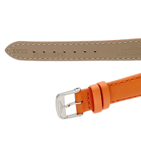 LONGINES Dolcevita 2-Year Warranty White Dial with Orange Strap L5.255.4.11.8 [Parallel Import] - Swiss Luxury Watch