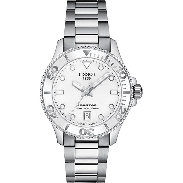 TISSOT T120.210.11.011.00 Watch - 36MM Bracelet with 2 Year Warranty, Stylish Design, Swiss Precision and Durable Build