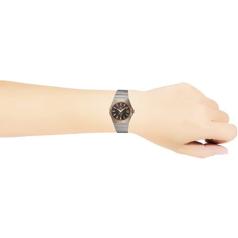 OMEGA 123.20.38.21.13.001 Constellation CO AXIAL Chronometer Men's Metal Bracelet with 5 Year Warranty and Timeless Elegance