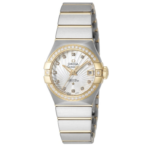 OMEGA 123.25.27.20.55.002 Constellation 5-Year Warranty White [Parallel Import]