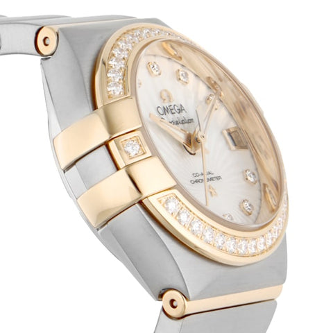 OMEGA 123.25.27.20.55.002 Constellation 5-Year Warranty White [Parallel Import]