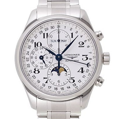 Longines L2.773.4.78.6 Master Collection Chronograph with 3 Calendar Functions and 2 Year Warranty for Timeless Elegance