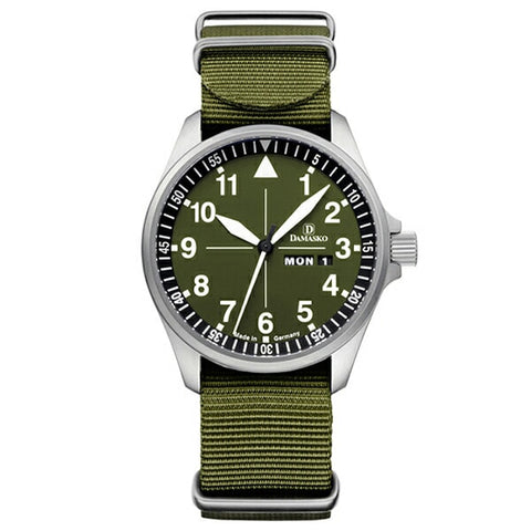 Other Overseas Manufacturers DH3 42mm Automatic Movement NATO Strap Water Resistant 2-Year Warranty