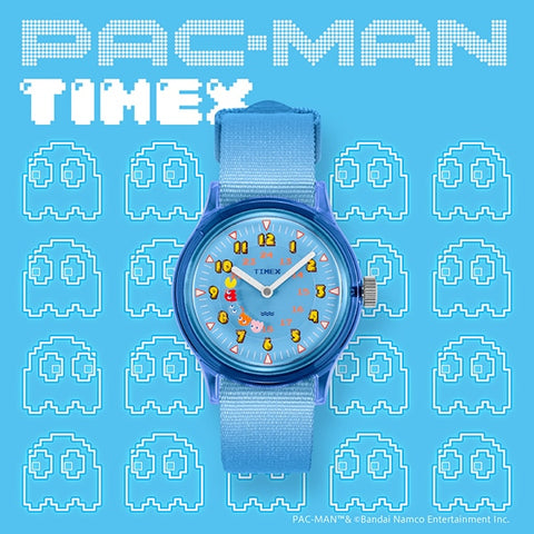 TIMEX TW2V94000 Camper MK1 PAC MAN Collaboration Watch with Authentic Design, 1 Year Warranty, and Iconic Retro Style