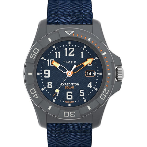 TIMEX TW2V40300 TIMEX Expedition North Free Dive Ocean Watch - 1-Year Warranty, Navy Design, Durable & Stylish