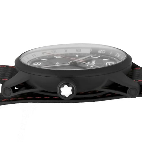 MONTBLANC 115360 Watch - Men's Alligator Leather Belt Luxury Design with 2 Year Warranty and Imported Quality (Image 4)