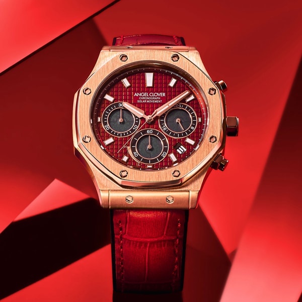 ANGEL CLOVER EVS43PG-RE EVS43PG RE Exventure Solar Watch | IPPO