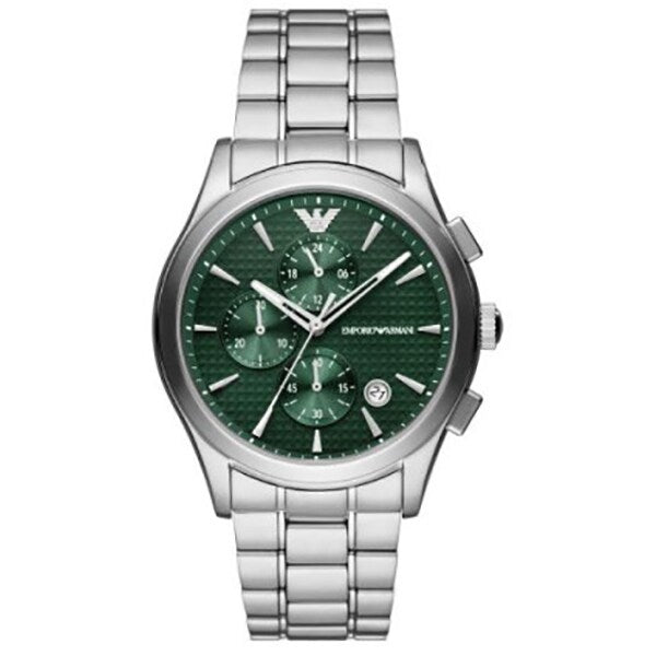 EMPORIO ARMANI AR11529 Watch - 42mm Quartz Chronograph Emporio Armani Green