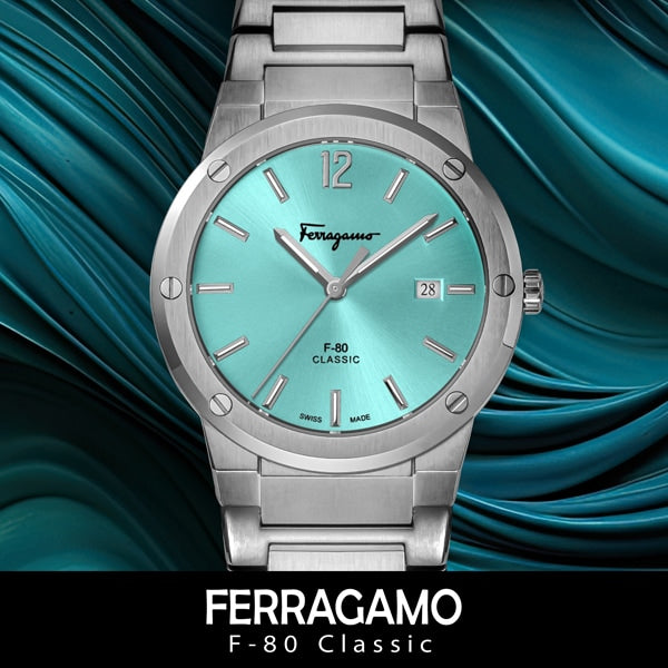 FERRAGAMO SFDT02323 F 80 CLASSIC with 2 Year Warranty, Timeless