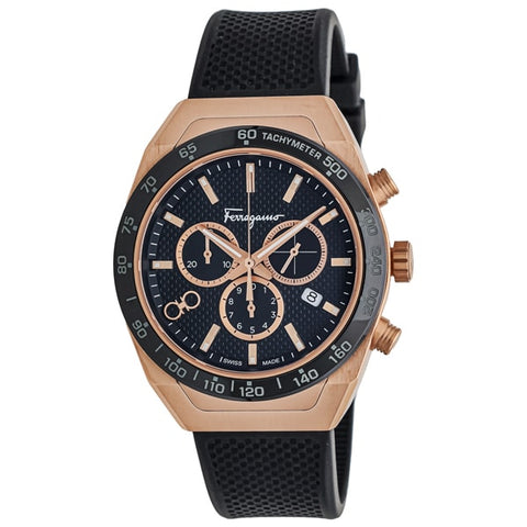 FERRAGAMO SFHR00320 Watch - Stylish SLX CHRONO Watch with 2 Year Warranty, Precision Quartz Movement, and Water Resistance