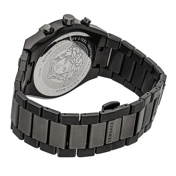 VERSACE VESO01022 Watch - Sporty Greca Design with 2 Year Warranty, Stylish Comfort and Durable Quality for Everyday Wear (Im