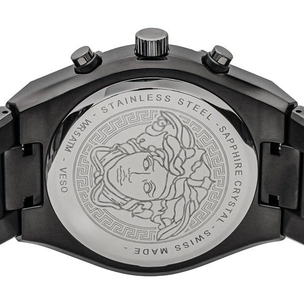 VERSACE VESO01022 Watch - Sporty Greca Design with 2 Year Warranty, Stylish Comfort and Durable Quality for Everyday Wear (Im