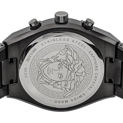 VERSACE VESO01022 Watch - Sporty Greca Design with 2 Year Warranty, Stylish Comfort and Durable Quality for Everyday Wear (Im