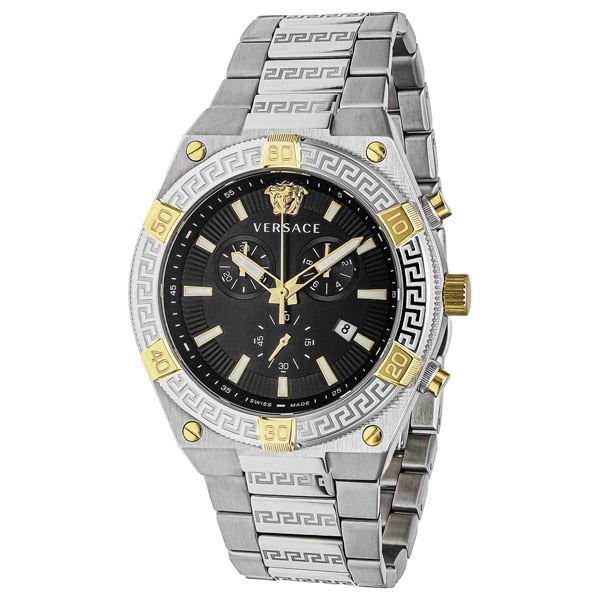 VERSACE VESO01123 Watch - Sporty Greca Design with 2 Year Warranty, Stylish Comfort and Durable Quality for Everyday Wear