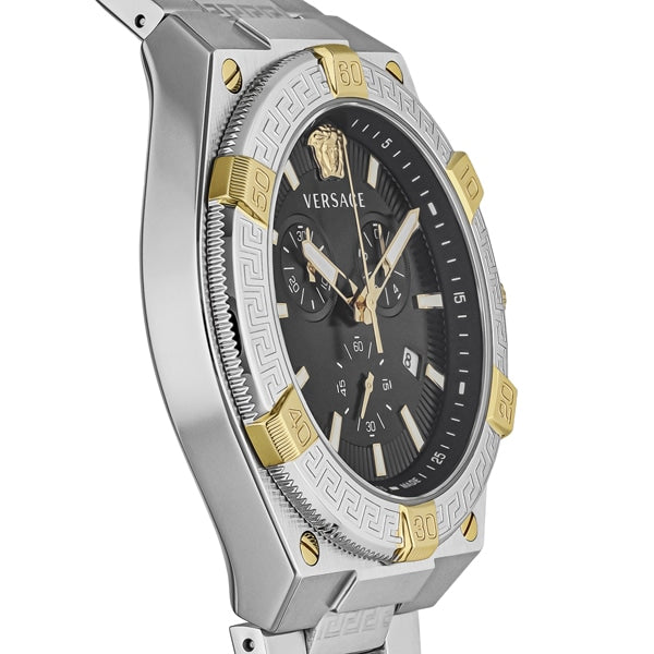 VERSACE VESO01123 Watch - Sporty Greca Design with 2 Year Warranty, Stylish Comfort and Durable Quality for Everyday Wear (Im