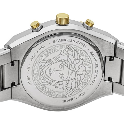 VERSACE VESO01123 Watch - Sporty Greca Design with 2 Year Warranty, Stylish Comfort and Durable Quality for Everyday Wear (Im
