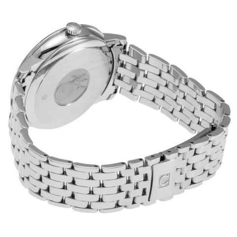 OMEGA 424.10.40.20.02.002 De Ville Prestige Co Axial Chronometer Men's Watch with Metal Band and 5 Year Warranty for Timeless Elegance